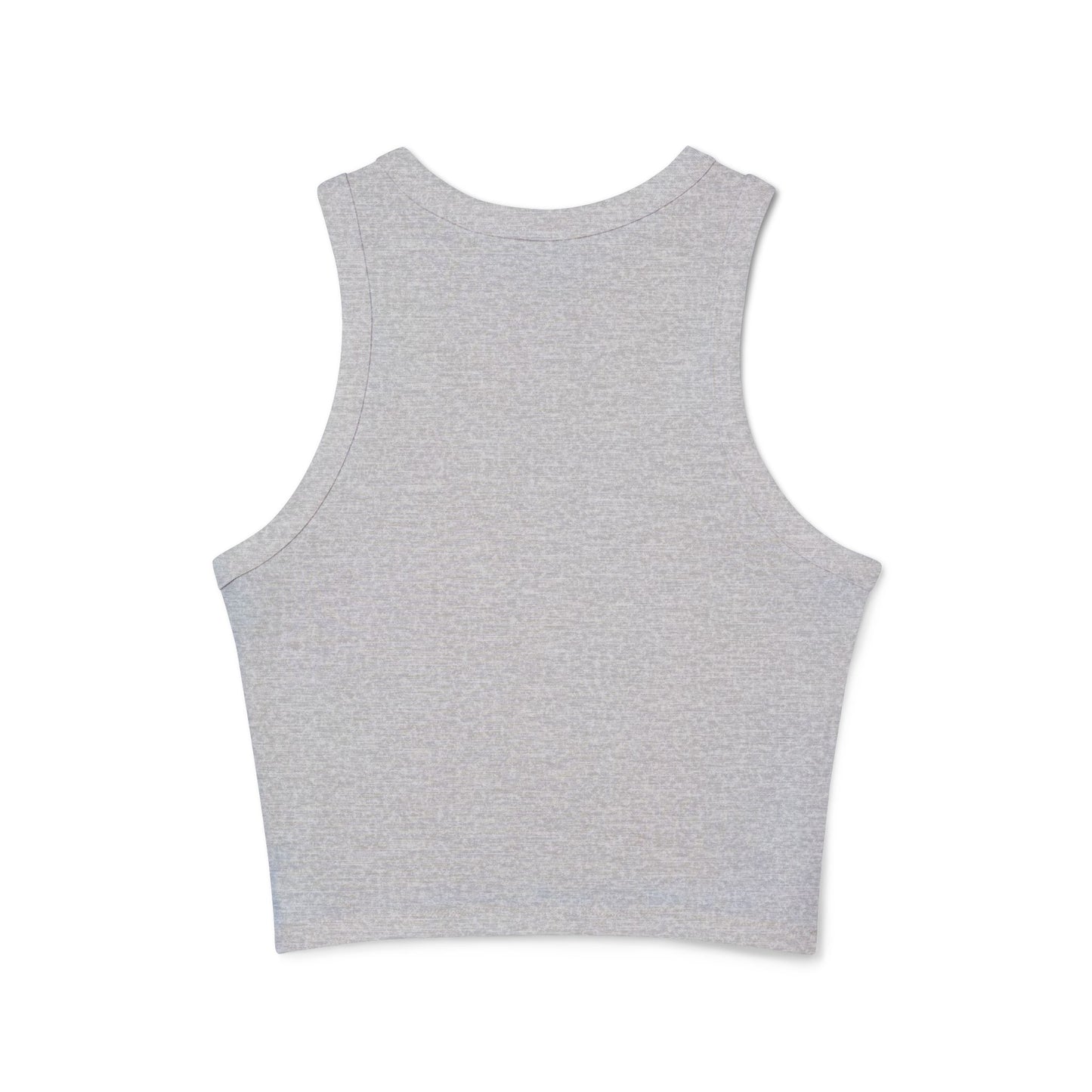 Star Graphic Women's Micro Rib Racer Tank Top, Cool Summer Top, Casual Every Day Wear, Birthday Gift, Trendy Fashion