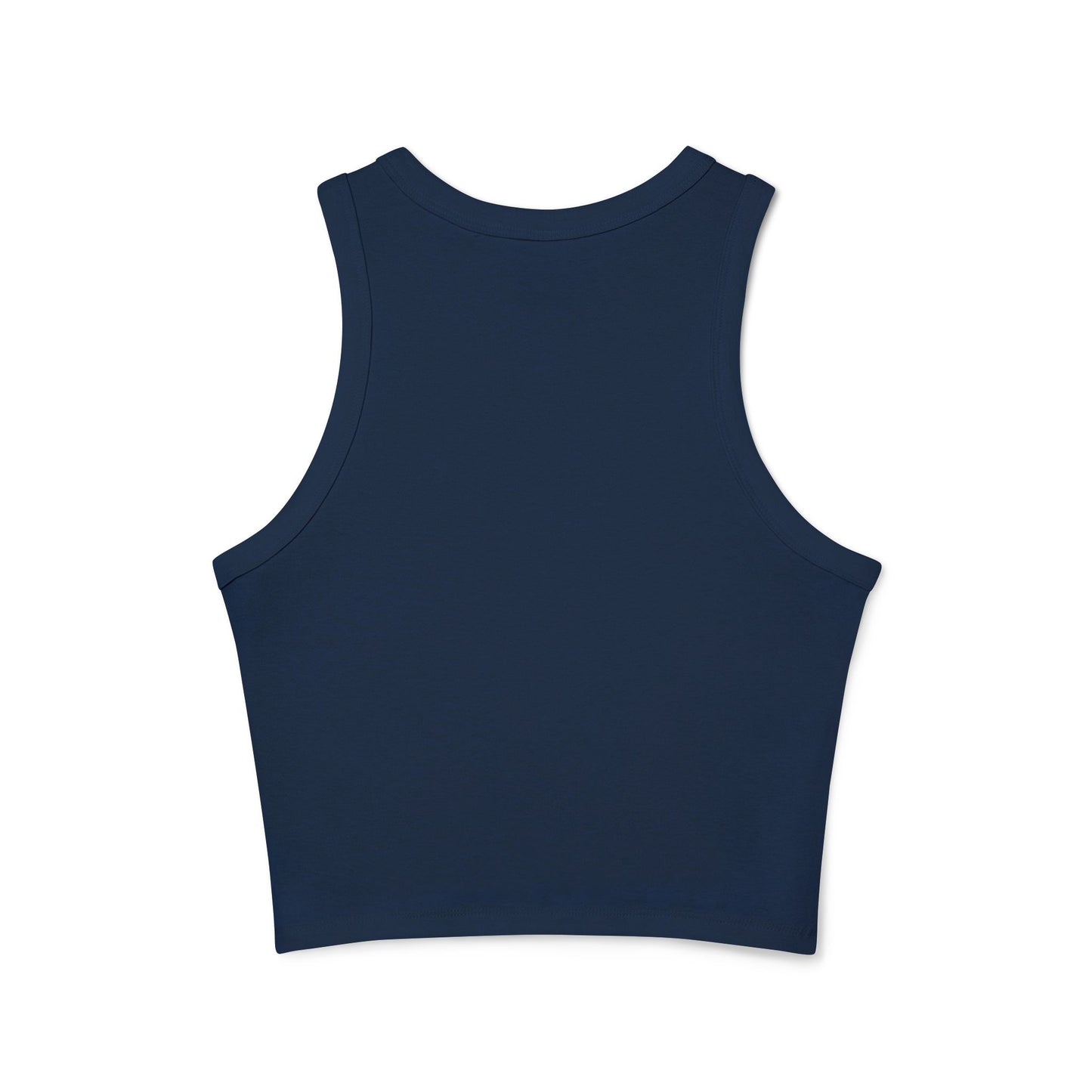 Star Graphic Women's Micro Rib Racer Tank Top, Cool Summer Top, Casual Every Day Wear, Birthday Gift, Trendy Fashion
